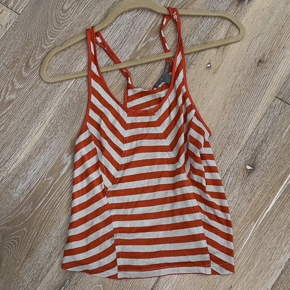 Proenza schouler stripped tank top